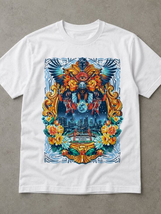 Gildan Other - Widespread Panic Los Angeles July 23-25 2026 Event Graphic T-Shirt